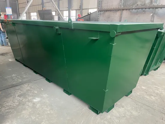 Large Steel Skip Bin Metal Waste Skip Bin Low Price